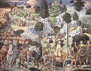 Benozzo Gozzoli The Procession of the Magi oil